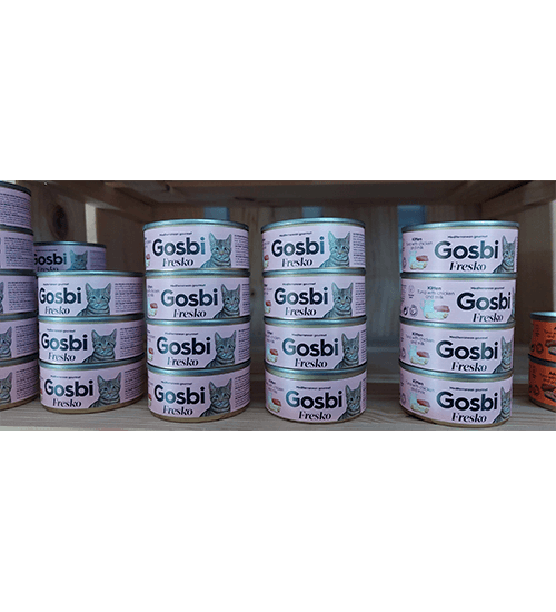 Alimentación Gosbi para Mascotas - CentralVet Comida Gosbi para perros y gatos en CentralVet Alcorcón